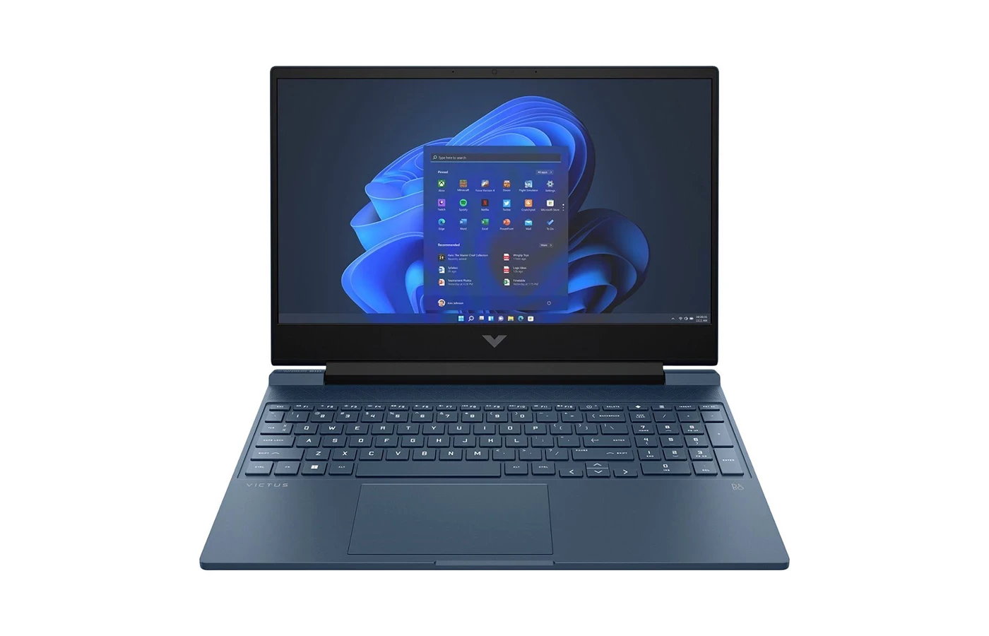 HP Victus 15 showcasing its sleek design and 15.6-inch FHD display, available in Nepal