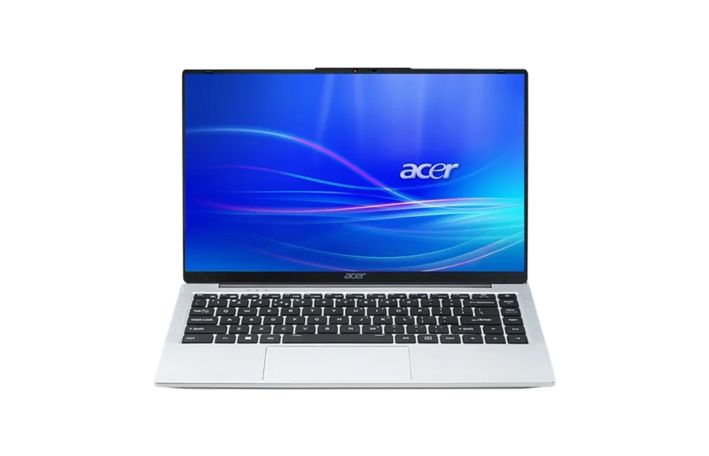 Acer Aspire 3 Slimbook laptop with AMD Ryzen 5 7430U, 16GB RAM, 512GB SSD, 15.6" FHD IPS Display, and Radeon Graphics.