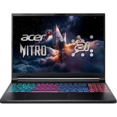 Acer Nitro V 16S AI 2025 (AMD Ryzen 7 260 Processor, RTX 5050 8GB, 16GB RAM, 512GB SSD, 16″ 180Hz Display, 4-Zone RGB Keyboard)
