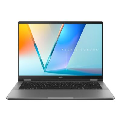 ASUS Vivobook 14 Flip TP3407S | 15th Gen Intel Core Ultra 7 256V Processor | 16GB RAM | 1TB SSD | Intel Arc Graphics | 14″ WUXGA OLED 360° Touch Display | Windows 11 Home | Backlit Chiclet Keyboard