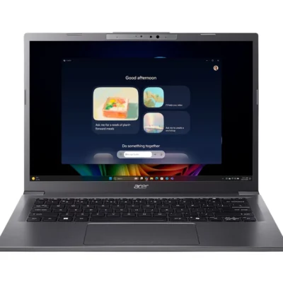 Acer Aspire 14 AI – 52M-72FH | Intel Core Ultra 7 256V Series 2 Processor | 16-GB RAM | 1TB SSD Storage | 14″ (WUXGA, 1920 x 1200) IPS LCD Display | Intel ARC 140V Graphics | White Backlit Keyboard | 1 Year Warranty