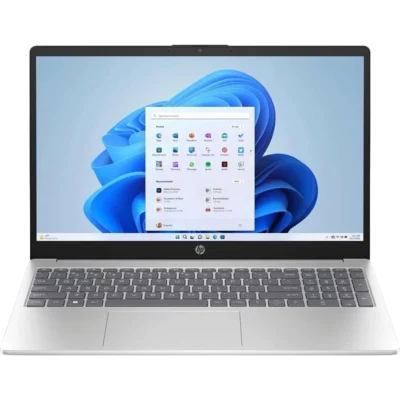 HP NoteBook 15-FC0130nia | AMD Ryzen 3 7320U Processor | 4GB RAM | 256GB SSD Storage | 15.6″ (FHD, 1920 x 1080) IPS Display | AMD Radeon Graphics Card | Backlit Keyboard  | Windows 11 | 1 Year Warranty | Natural Silver